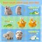 Creachet Beginner Crochet Kit – 3-Pack Farm Animals (Dog, Chicken, Lamb) with Yarn & Hooks | Step-by-Step Video Tutorials | DIY Craft Starter Set for Kids & Adults (Farm) 3.94 x 2.36 x 2.36 inches